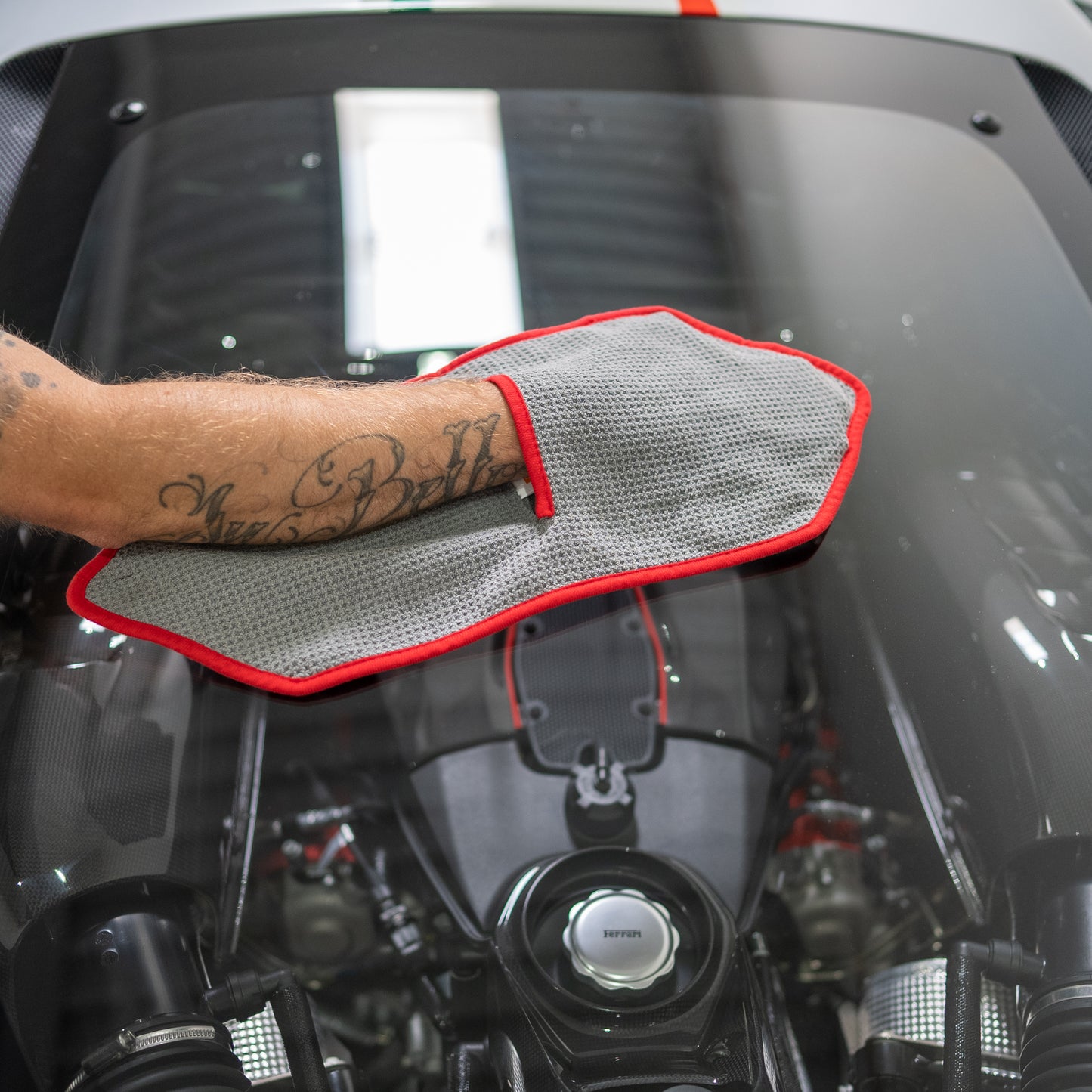 fens Grip Cut Waffle Glastuch