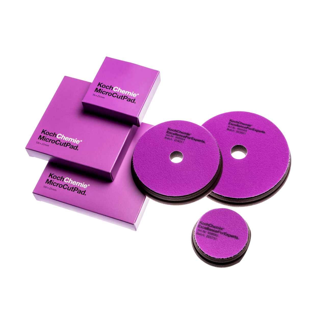 Koch Chemie Micro Cut Pad 5er Set 45x23 mm Polierpad
