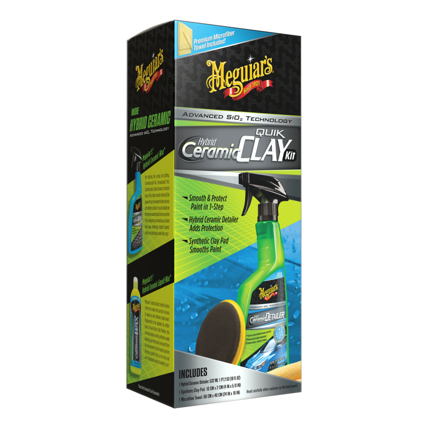 Meguiar's Hybrid Ceramic Quick Clay Kit 532ml